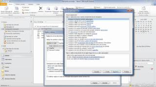 Outlook 20100309 Crear reglas elementos enviados [upl. by Carey]