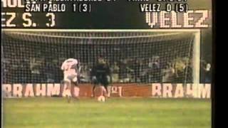 Copa Libertadores 1994  Final  San Pablo 1 3  Vélez 0 5 [upl. by Nichols]