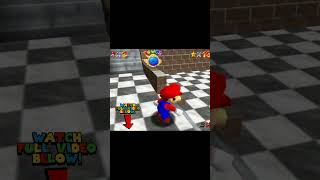 HMC is the Castles sewers  Mario 64 Iceberg Explained mario64 iceberg shorts [upl. by Peppel]