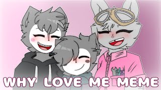 WHY LOVE MEME meme piggy 2 chapter 6 [upl. by Iadrahc]