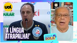 A LÍNGUA ATRAPALHA O ROGÉRIO CENI TRAJANO DETONA RECLAMAÇÕES APÓS VIRADA DO VITÓRIA SOBRE O BAHIA [upl. by Amy]