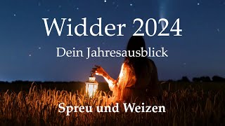 🍂♈ Widder 2024  Spreu und Weizen ♈🌾 sternzeichenlegung widderorakel tarotgratis [upl. by Reve]