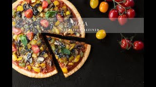 Low Carb Pizza Crust 1 Ingredient  Vegan GrainFree NutFree OilFree [upl. by Fillbert670]