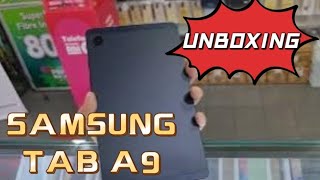 UNBOXING SAMSUNG GALAXY TAB A9 MALAYSIA VERSION [upl. by Onfre]