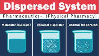 Dispersed System  Classification of Dispersed System  Dispersed phase and Dispersion medium [upl. by Enawtna]