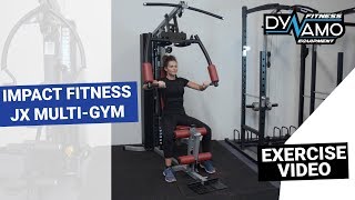 Home Gym JX Exercise Demo  Dynamo Fitness Equipment [upl. by Enihpets]