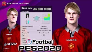 PES 2020  YOUNG DAVID BECKHAM 1997 [upl. by Cleave780]