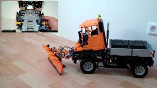 lego 8110 Unimog U400 Moc part 2 [upl. by Sesom]