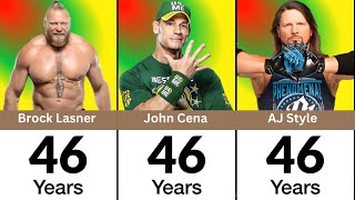 WWE Wrestlers and Their Real Ages 2023  Age Revealed [upl. by Schoenburg]