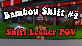 ROBLOX Bambou Shift  LR POV [upl. by Saltsman]