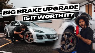 Mazda RX8 R3 Brembo Brake Conversion [upl. by Ashly566]