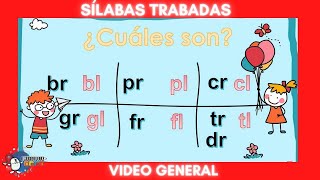 SÍLABAS TRABADAS AYUDA PARA DOCENTES👉👉VIDEO GENERAL  1👈😱 [upl. by Ijuy685]