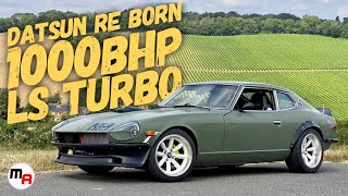 1000BHP LS V8 TURBO SWAPPED DATSUN 280Z  OWENS NEW CAR [upl. by Sivehc532]