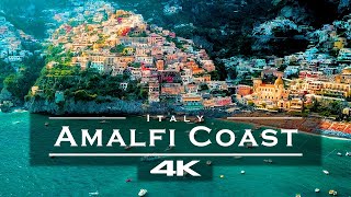 Amalfi Coast Italy 🇮🇹  by drone 4K [upl. by Marsha]