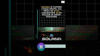 Solana W Pattern Could Propel SOL Price to 174 Liquidating 298 Billion in Short PositionsSolana [upl. by Dougall]