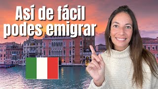 🇮🇹 EMIGRAR A ITALIA sin ciudadania europea  Como emigrar legalmente a Italia 🇮🇹 [upl. by Nnovahs]