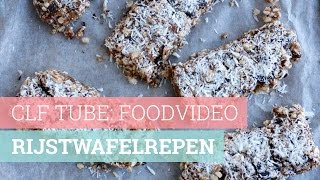 HEALTHY RIJSTWAFELREPEN  CHICKSLOVEFOOD [upl. by Ariamat]