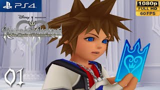 PS4 Kingdom Hearts ReChain of Memories Walkthrough 1 Prologue amp Traverse Town 1080p 60fps [upl. by Hermosa]