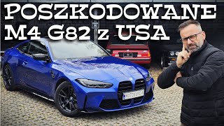 BMW M4 G82  IMPORT Z USA po SZKODZIE [upl. by Kano]