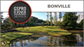 GSPro Course Flyover  Bonville  Designed by OPCD Sting [upl. by Agler]