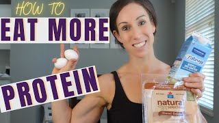 HOW TO Increase Protein Intake  What I Eat In a Day  High Protein [upl. by Conrad]