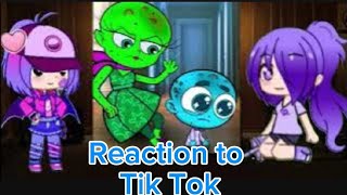 Gacha Reaction to Tik Tok  Gacha Life  Creating a Gacha [upl. by Llednik543]