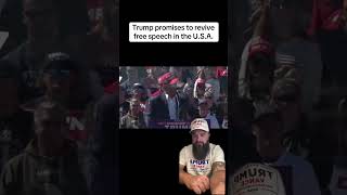 A Presidential Promise Trump calls out the media while promising to restore free speech in America [upl. by Naaitsirhc]