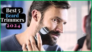 TOP 5 Best Beard Trimmers of 2024  Reviews amp Buyers Guide [upl. by Menashem73]