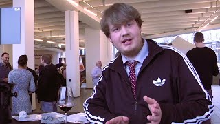 Das PreisGenussVerhältnis im Test Kulturreporter Lars Johannsen auf der Kieler Weinmesse [upl. by Peterman]