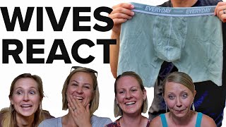 Wives Shocked By Husbands New Underwear  Fathers Day Special Review [upl. by Asilak935]