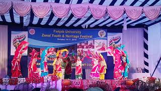 S D COLLEGE HOSHIARPUR LUDDI IN ZONAL YOUTH FESTIVAL 2018 [upl. by Tiffie756]