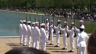 US NAVY CEREMONIAL GUARD  2010 NAVY DRILL TEAM [upl. by Ingeborg]