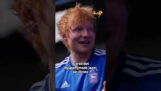 Sheeran tvingades lämna matchen i paus – för spelning 163 mil bort sport nyheter fotboll [upl. by Retsila]