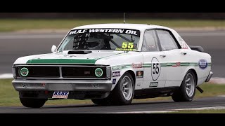 Touring Car Masters 2023 The Bend Trophy Race GTHO 55 John Adams [upl. by Yssirc591]