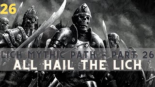 Pathfinder Wrath of the Righteous  Neutral Evil Cruoromancer Lich  Part 26 [upl. by Cecilla]