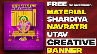 NAVRATRI BANNER EDITING  NAVRATRI CREATIVE BANNER navratribannerediting [upl. by Darmit]