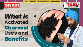 Activated Charcoal Benefits amp Side effects  For Skin Stomach Toxins amp Poisons  DrEducation [upl. by Hameean]