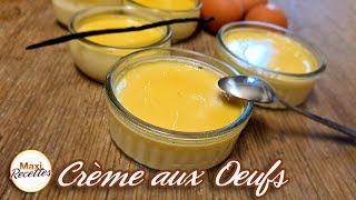 Crème aux Oeufs Maison  Recette Facile et Rapide [upl. by Artied]