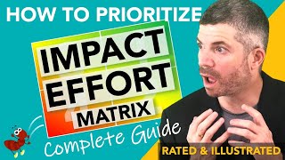 Impact Effort Matrix aka PICK Matrix Action Priority Matrix Impact Ease Matrix  RATED [upl. by Vinay]