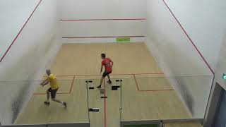 England Squash Masters Mens over 50 David Youngs v Stephen McLoughlin [upl. by Akessej354]