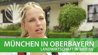 Landwirtschaft in Bayern Landkreis München in Oberbayern [upl. by Aviva]