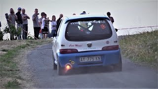 Fiat Seicento Kit Rally  ON THE LIMIT amp ACTION HD [upl. by Isyad]