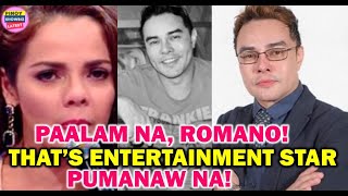 FORMER quotThats Entertainmentquot Star ROMANO VASQUEZ PUMANAW SA EDAD NA 51 FULL STORY [upl. by Laval]