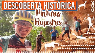 BIKECAST DESCOBRE PINTURAS RUPESTRES EM CAVERNA DE MINAS GERAIS [upl. by Niggem]