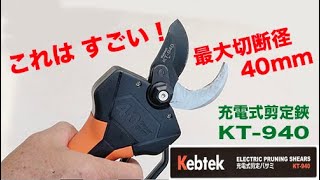 電動剪定鋏KT 940 [upl. by Akit]