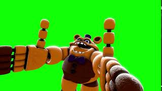 Breadbear nobodygives greenscreen fnafsfmgreenscreen [upl. by Fillender]