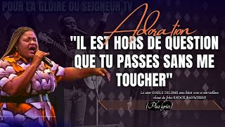 🎙IL EST HORS DE QUESTION QUE TU PASSES SANS ME TOUCHER LYRICS ENOCK BAHWERE GISÈLE DELEME  COVER [upl. by Rudolfo]