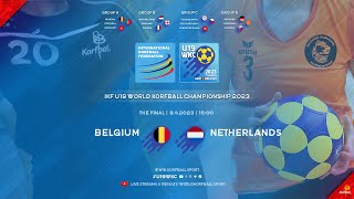 IKF U19 WKC 2023 Final  Belgium  Netherlands [upl. by Monney]