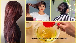 How to Apply Almond Badam Oil to Hair  Dabur Almond Hair oil Benefits for Damaged Hair [upl. by Erreid]