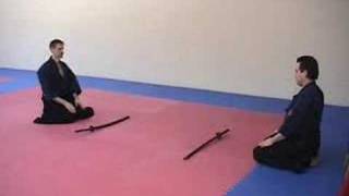 Iaido Class with boken drills [upl. by Aidahs]